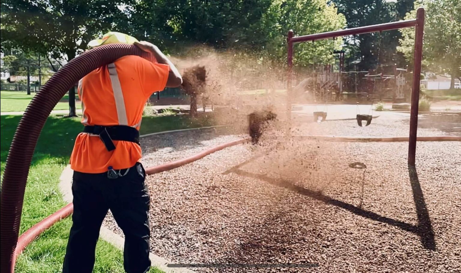 Mulch and Grinding Homer Tree